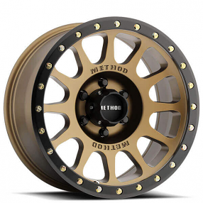 16" Method Wheels 305 NV Bronze Off-Road Rims 