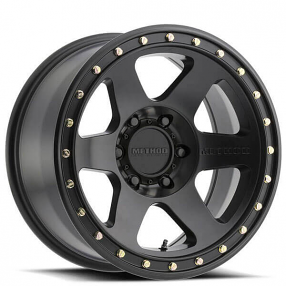 17" Method Wheels 310 Con 6 Matte Black Off-Road Rims 