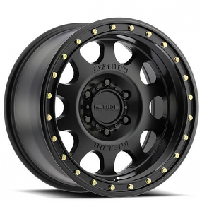 17" Method Wheels 311 Vex Matte Black Off-Road Rims 