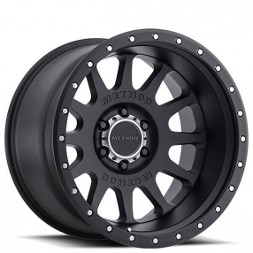 20" Method Wheels 605 NV Matte Black Off-Road Rims 