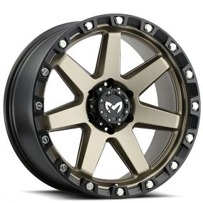 20" MKW Offroad Wheels M203 Matte Bronze Rims