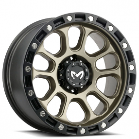 18" MKW Offroad Wheels M204 Matte Bronze Rims