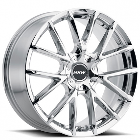 20" MKW Wheels M123 Chrome Rims 