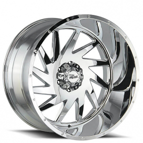 24" Off Road Monster Wheels M12 Chrome Rims 