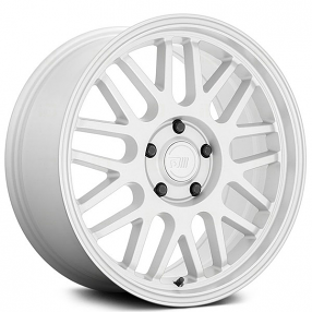 18" Motegi Racing Wheels MR144 M9 Hyper Silver Rims