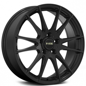 17" NS Wheels Tuner NS1505 Matte Black Rims