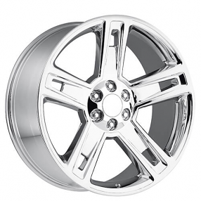 22" Chevy Silverado 1500 Wheels FR 34 Chrome OEM Replica Rims 