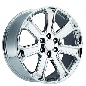 22" GMC Yukon Denali Wheels FR 49 Chrome OEM Replica Rims 