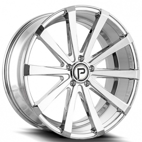 20" Pinnacle Wheels P100 Royalty Chrome Rims