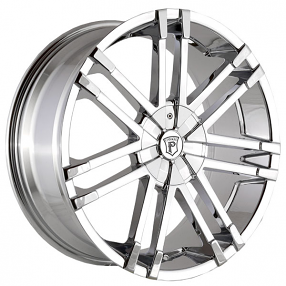 20" Pinnacle Wheels P88 Valenti Chrome Rims