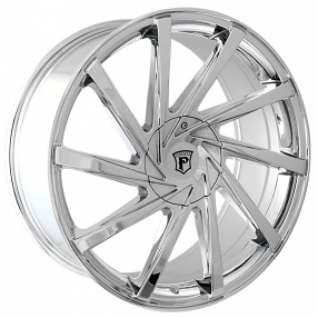 18" Pinnacle Wheels P90 Turbina Chrome Rims