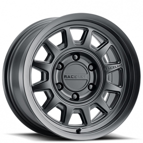 17" Raceline Wheels 952B Aero HD Satin Black Off-Road Rims