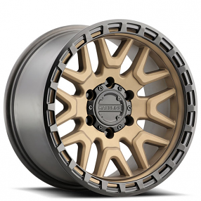 17" Raceline Wheels 953BZ Krank Bronze Off-Road Rims