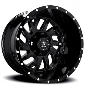 20" RBP Wheels 65R Glock Gloss Black Off-Road Rims 