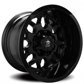 24" RBP Wheels 73R Atomic Gloss Black Off-Road Rims 