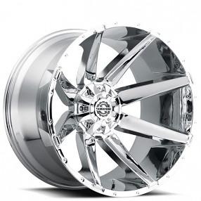 22" Scorpion Wheels SC-31 Chrome Off-Road Rims 