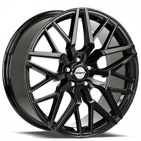 22" Shift Wheels Spring Gloss Black Rims 