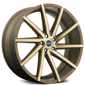 22" Strada Wheels Sega Bronze Rims 