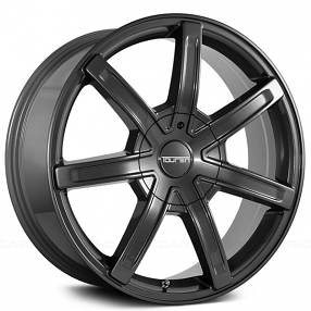 20" Touren Wheels TR65 3265 Gunmetal Rims 