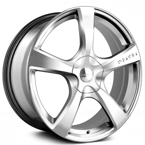18" Touren Wheels TR9 3190 Hyper Silver Rims 