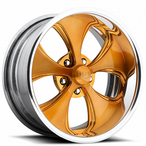 26" U.S. Mags Forged Wheels Templar US618 Custom Vintage Forged 2-Piece Rims