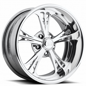 26" U.S. Mags Forged Wheels Venom US624 Polished Vintage Forged 2-Piece Rims