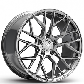 19" Variant Wheels Radon Titanium Brushed Rims 
