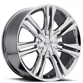 22" VCT Wheels Gravano Chrome Rims