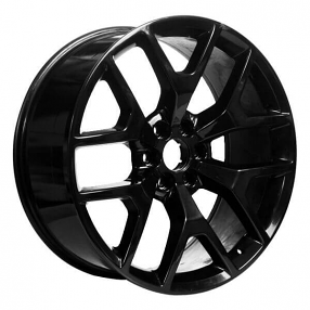 24" GMC Sierra Wheels 288 Gloss Black OEM Replica Rims 