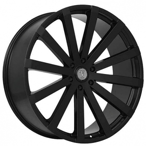 26" Velocity Wheels VW12 Black Rims