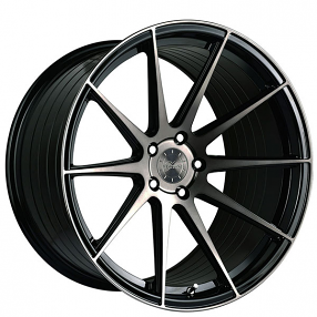 19" Vertini Wheels RFS1.3 Gloss Black Tinted Face Flow Formed Rims