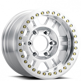17" Vision Wheels 398 Manx Beadlock Machined Off-Road Rims