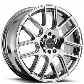 17" Vision Wheels 426 Cross Chrome Rims 