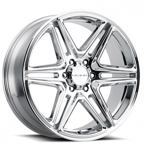 20" Vision Wheels 476 Wedge Chrome Rims 