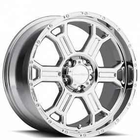 17" Vision Wheels 372 Raptor Chrome Off-Road Rims  