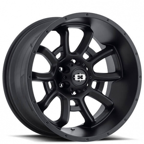 20" Vision Wheels 415 Bomb Satin Black Off-Road Rims  