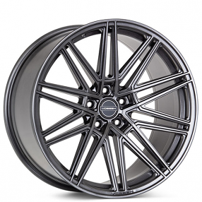 22" Staggered Vossen Wheels CV10 Custom Anthracite Rims
