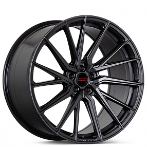 20" Staggered Vossen Wheels HF-4T Custom Anthracite True Directional Rims
