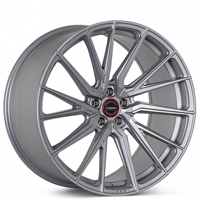 20" Vossen Wheels HF-4T Custom Satin Silver True Directional Rims