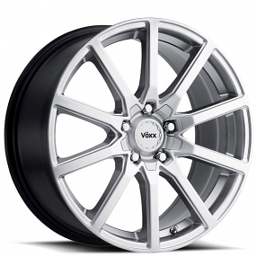 18" Voxx Wheels Este Silver Rims 