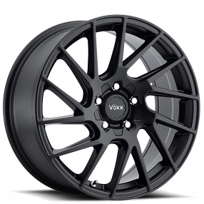 18" Voxx Wheels Falco Matte Black Rims 