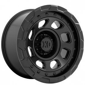 17" XD Wheels XD861 Storm Satin Black Off-Road Rims